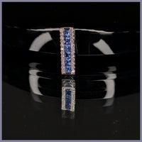 RSJ326 Sapphire & Diamond Pendant