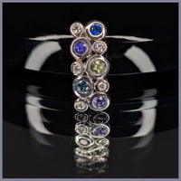 RSJ327 Sapphire & Diamond Pendant