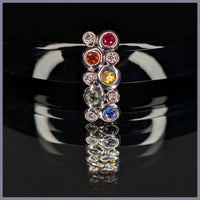 RSJ328 Sapphire & Diamond Pendant