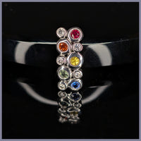 RSJ328 Sapphire & Diamond Pendant