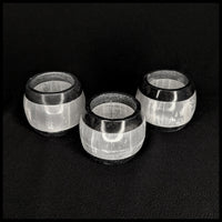 Selenite & Limestone Candle Holder