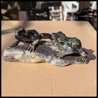 SFR101 Serpentine Frog Carving