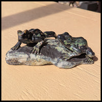 SFR101 Serpentine Frog Carving