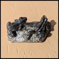 SFR101 Serpentine Frog Carving