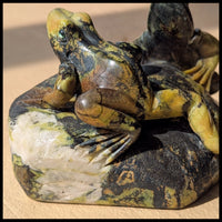 SFR107 Serpentine Frog Carving