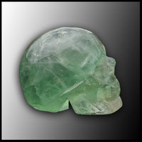 Fluorite Skull