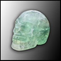 Fluorite Skull