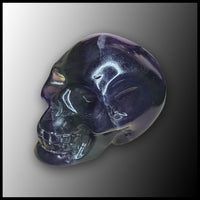 Fluorite Skull