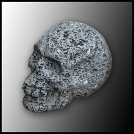 Lava Rock Skull