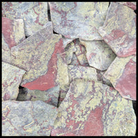 Dragon Blood Jasper Slabs - 1 lb lot