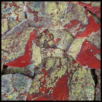 Dragon Blood Jasper Slabs - 1 lb lot