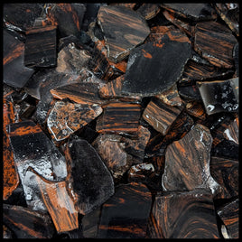 Obsidian Slabs - 1 lb lot