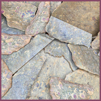 Ruby in Fuchsite Slabs - 1 lb lot