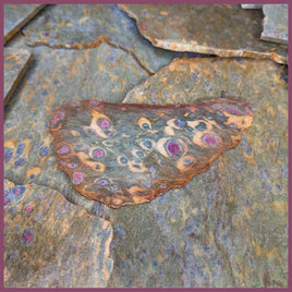 Ruby in Fuchsite Slabs - 1 lb lot