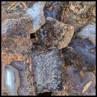 Stick Agate Slabs - 1 lb lot