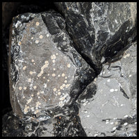 Snowflake Obsidian, Rough Rock, per lb