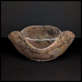 STB123 Nature's Paintbrush Stone Bowl