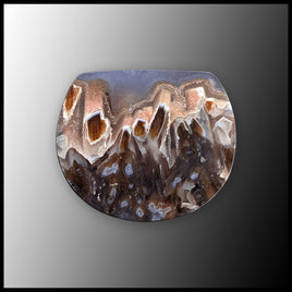 STI170c Stick Agate Cabochon
