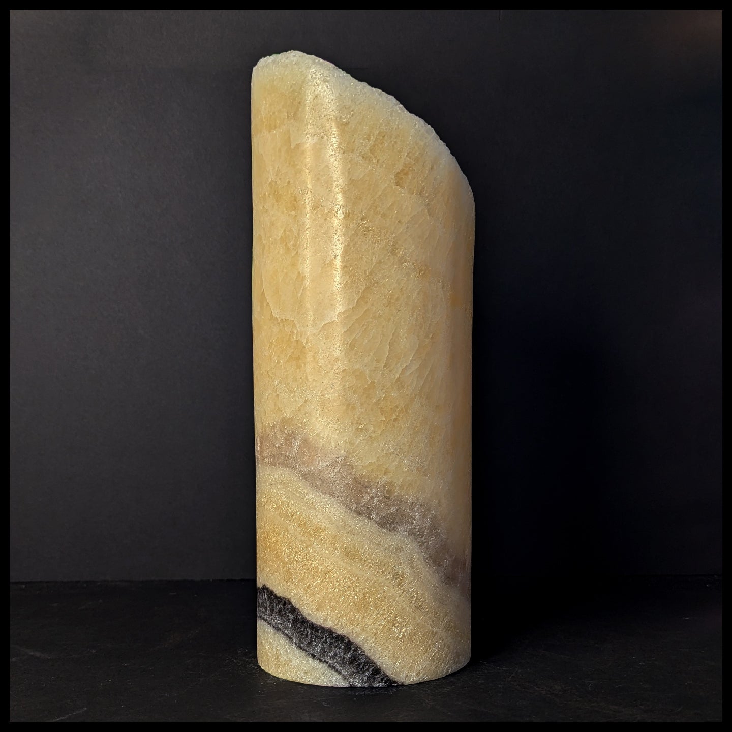 STL117 Onyx Stone Lamp| The Gem Shop, Inc.