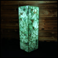 STL127 Fluorite Stone Lamp