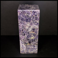 STL129 Amethyst Stone Lamp