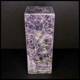STL129 Amethyst Stone Lamp