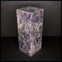 STL129 Amethyst Stone Lamp