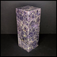 STL129 Amethyst Stone Lamp