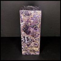 STL130 Amethyst Stone Lamp