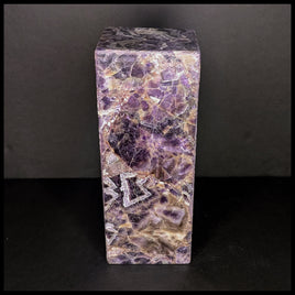 STL130 Amethyst Stone Lamp