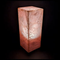 STL133 Rose Quartz Stone Lamp