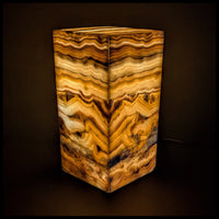 STL159 Onyx Stone Lamp