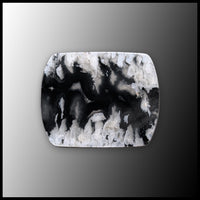 SWP109c White Plume Agate Cabochon