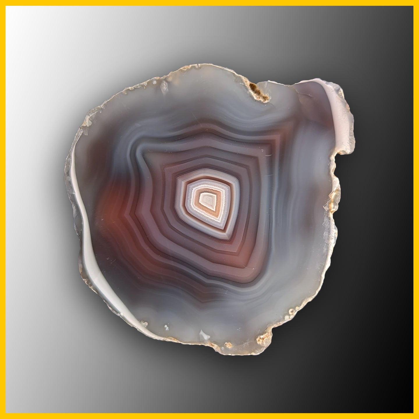 Swazi shops Agate- 30x38mm