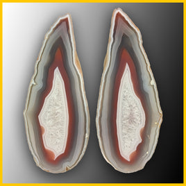 SWZ148pr Swazi Agate Specimen Pair