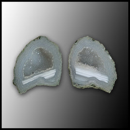 TAB3466 Tabasco Geode Pair