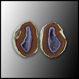 TAB3473 Tabasco Geode Pair