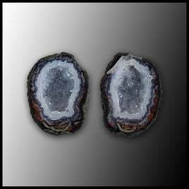 TAB3481 Tabasco Geode Pair