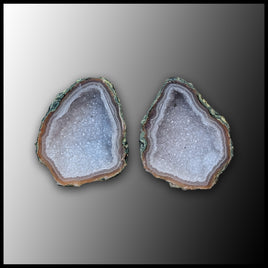 TAB3492 Tabasco Geode Pair