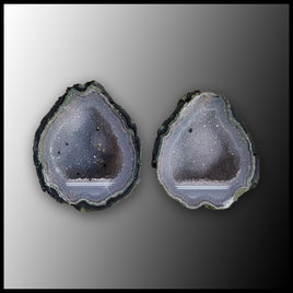 TAB3537 Tabasco Geode Pair