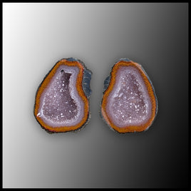 TAB3637 Tabasco Geode Pair