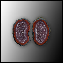 TAB3642 Tabasco Geode Pair