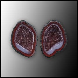 TAB3644 Tabasco Geode Pair
