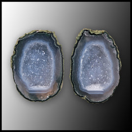 TAB3656 Tabasco Geode Pair