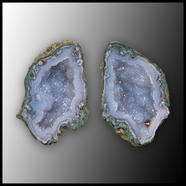 TAB3658 Tabasco Geode Pair