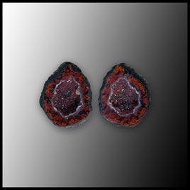 TAB3666 Tabasco Geode Pair
