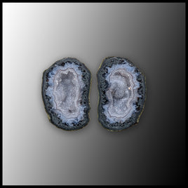 TAB3668 Tabasco Geode Pair