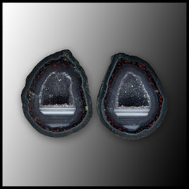 TAB3677 Tabasco Geode Pair
