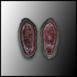 TAB3684 Tabasco Geode Pair