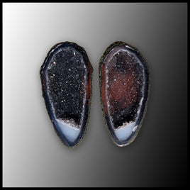 TAB3689 Tabasco Geode Pair